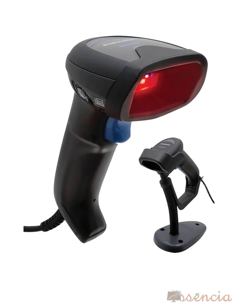 Leitor Datalogic QuickScan QD2590 2D USB com Suporte