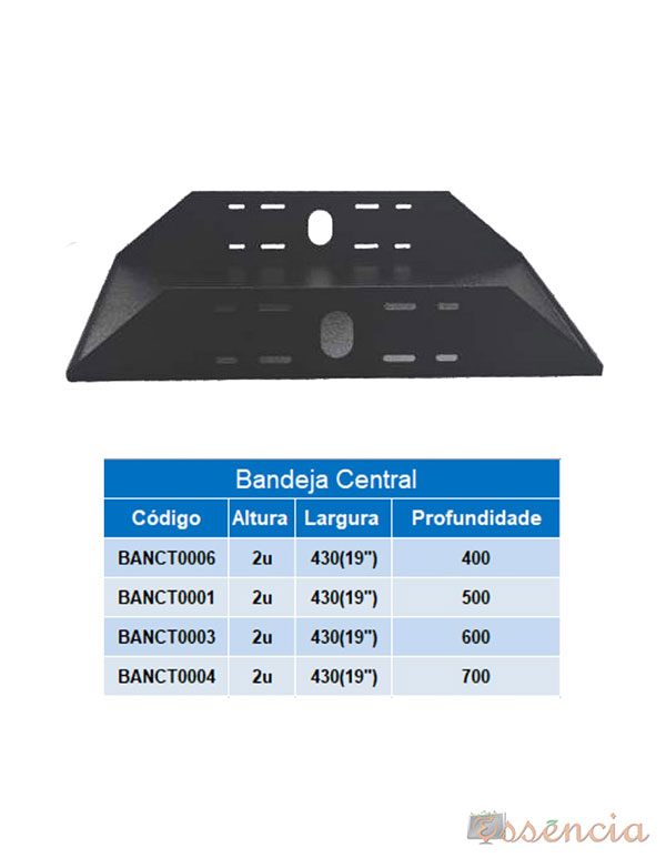 Bandeja Central WJ Moreira